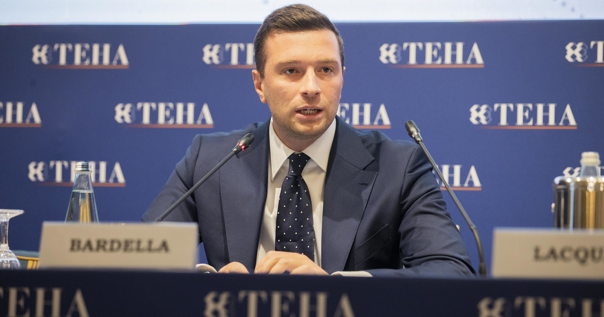bardella meloni grande leader politico proteggere l europa da ondate migratorie da Iltempo.it bardella meloni grande leader politico proteggere l europa da ondate migratorie