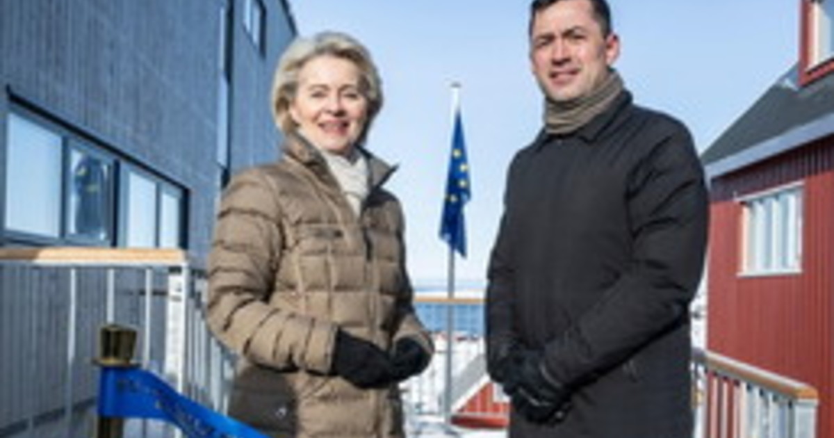 Von der Leyen: "Più connettività in Groenlandia, anche nelle aree remote"