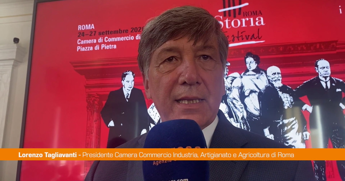 Tagliavanti "Festival della storia di Roma è un appuntamento importante"