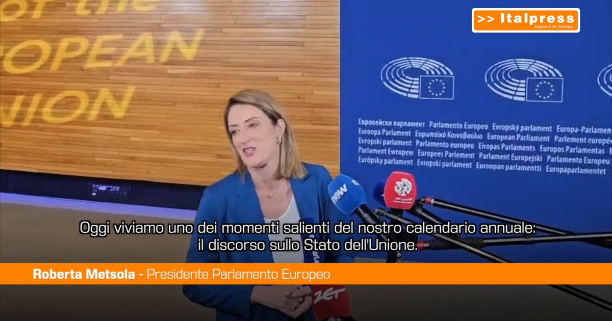 Ue, Metsola "Servono risposte su competitività, sicurezza ed economia"
