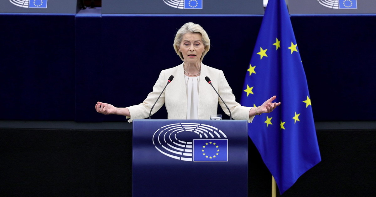 Da Ceuta frontiera d'Europa al divieto dei social fino a 13 anni, il discorso di von der Leyen