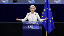 Da Ceuta frontiera d'Europa al divieto dei social fino a 13 anni, il discorso di von der Leyen