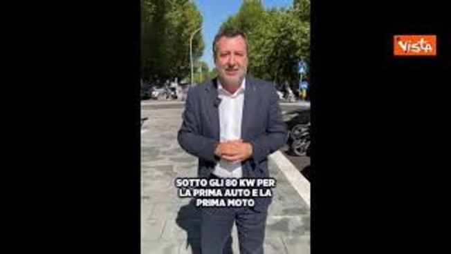 Salvini su abolizione bollo auto: Promessa mantenuta via tassa per venire incontro a difficoltà
