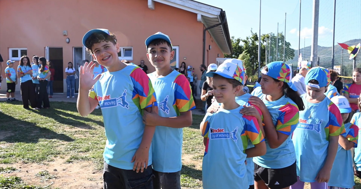 Ferrero e Save the Children, al Punto Luce dell'Aquila un nuovo gioco motorio