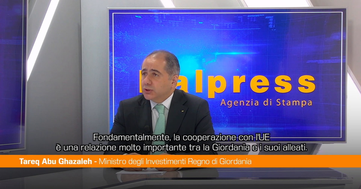 Giordania, Ministro Abu Gazaleh "Noi gateway sicuro per le imprese italiane"