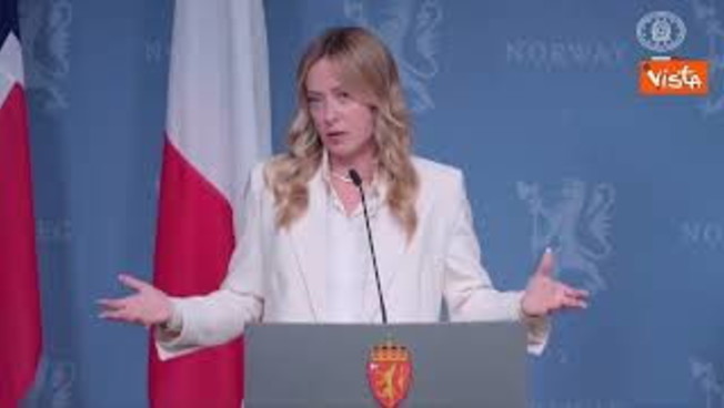 Meloni: A Oslo per allargare la cooperazione con la Norvegia
