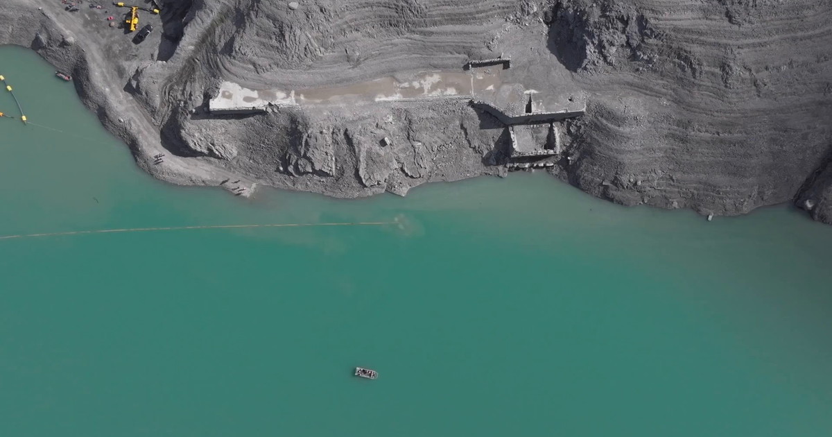 Diga di Cancano, in Valtellina A2A rimuove i sedimenti con il robot Teti