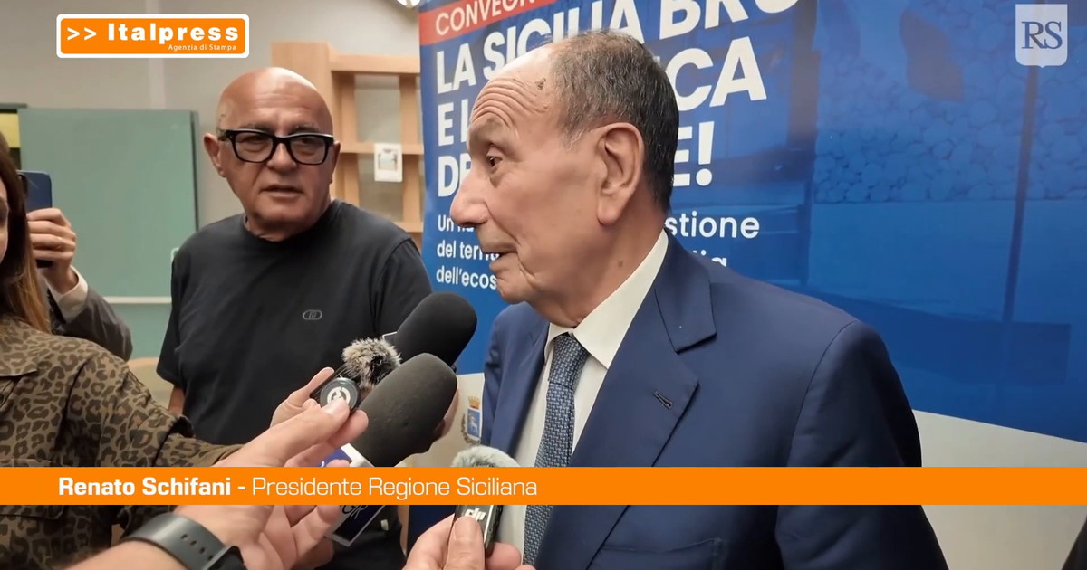 Schifani "Bisogna essere uniti nel contrasto al cambiamento climatico"