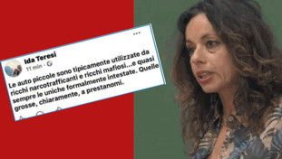 Auto piccole? Roba da mafiosi e narcos. Il post choc del magistrato