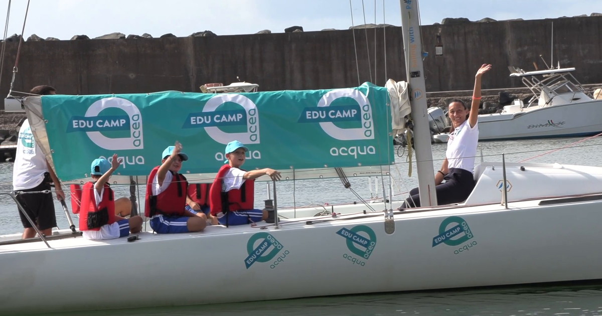 Educazione idrica, vela e sostenibilità per i giovani, al via l'Edu Camp di Acea
