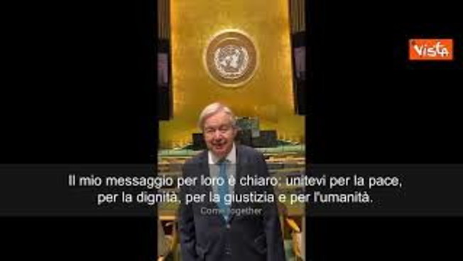 Assemblea Onu, il messaggio di Guterres ai leader mondiali: Unitevi per pace e giustizia