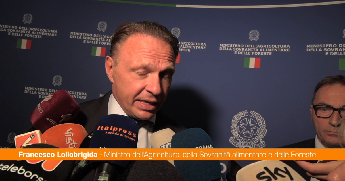 Lollobrigida "Vogliamo che i soldi degli italiani tornino agli italiani"