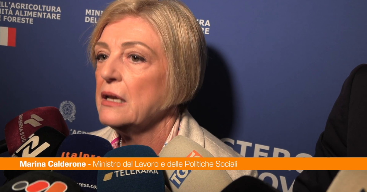 Calderone "Dobbiamo investire sul lavoro e il salario giusto"