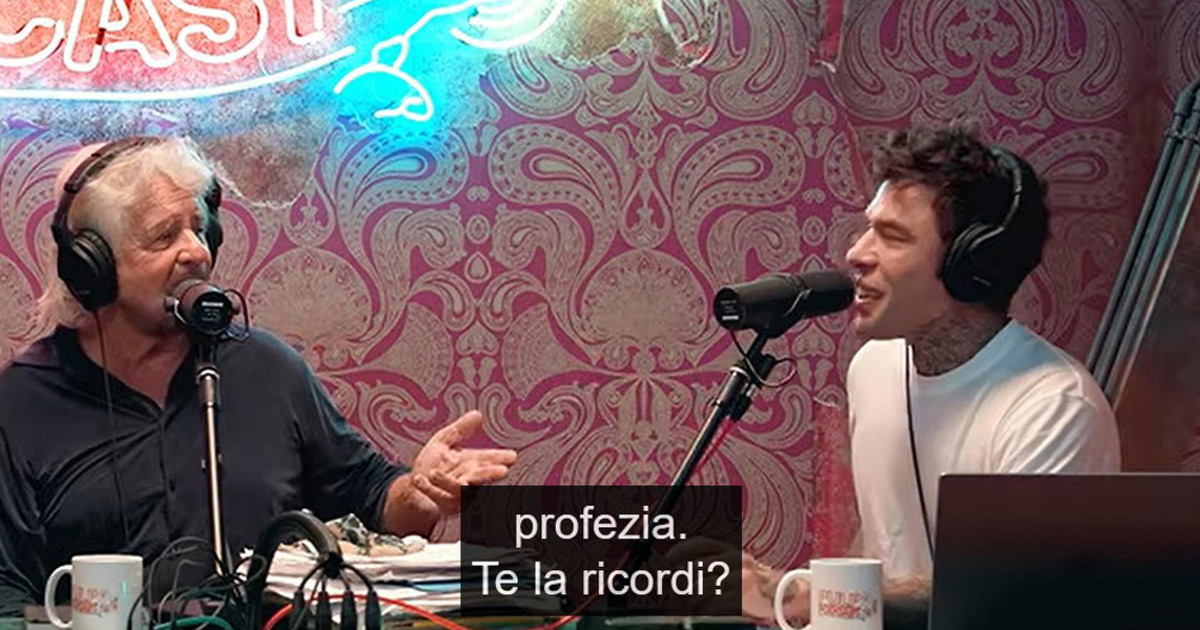 Grillo da Fedez: "Non ho il potere di fondare un partito". E distrugge Conte