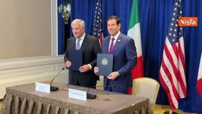 Italia-Usa, Tajani e Rubio firmano un memorandum d'intesa sulle materie prime critiche
