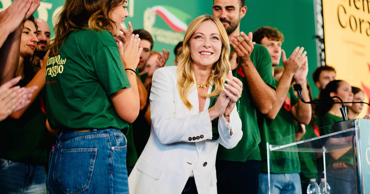 giorgia meloni per la sinistra fascista che mangia i bambini da Iltempo.it giorgia meloni per la sinistra fascista che mangia i bambini