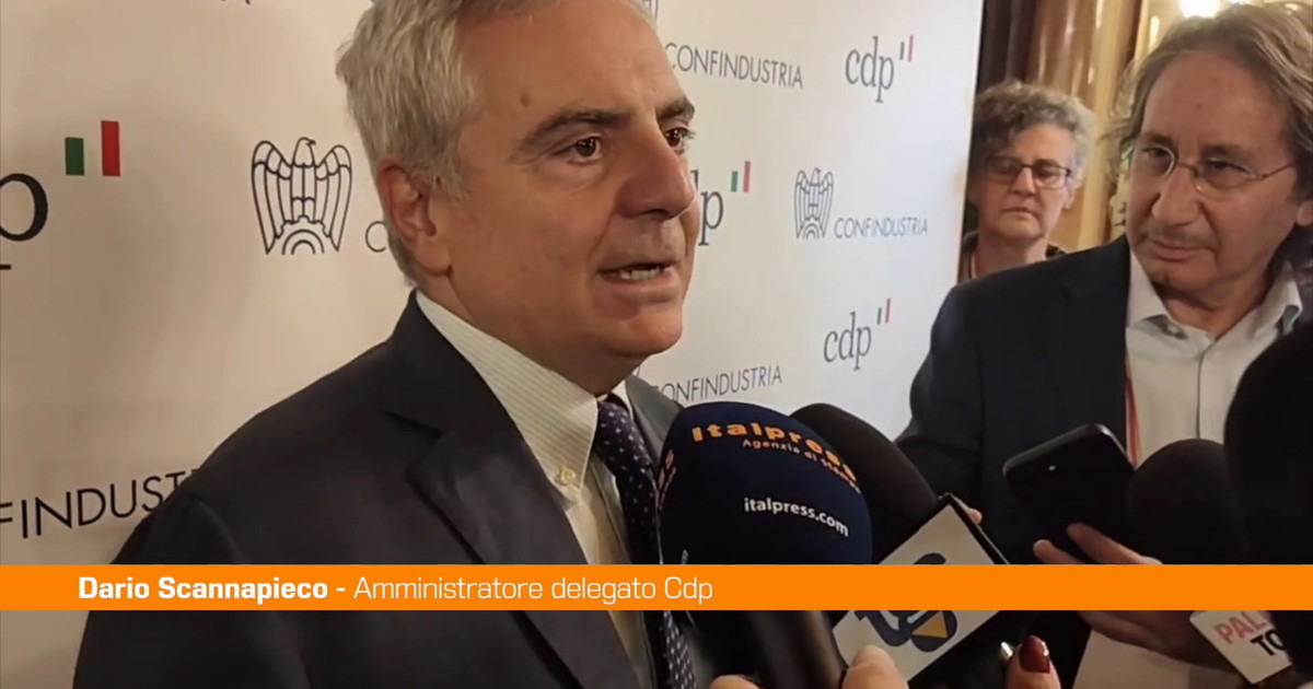 Scannapieco (Cdp) "Al Sud ancora tanto da fare ma c'è risveglio"