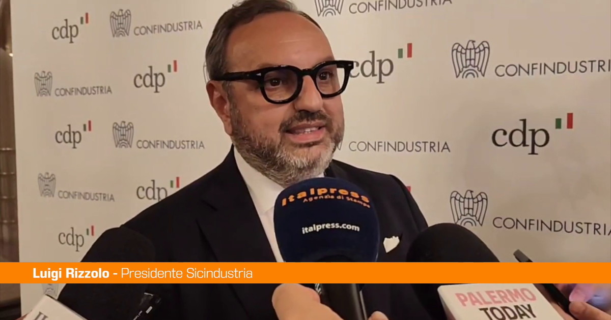 Rizzolo (Sicindustria) "Apprezzamento per protocollo Cdp-Confindustria"