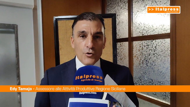 Tamajo 'Obiettivo della Regione Sicilia è attivare politiche a sostegno imprese'