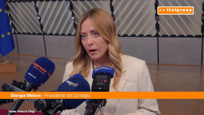 Energia, Meloni 'Chiusa la trattativa con la Ue, contenta del risultato'