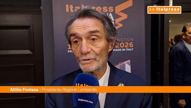 Italpress Awards, Fontana 'I veri premiati sono tutti i lombardi'