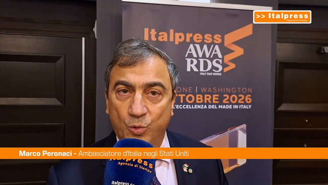 Italpress Awards, Peronaci 'Con Usa grandi prospettive di collaborazione'