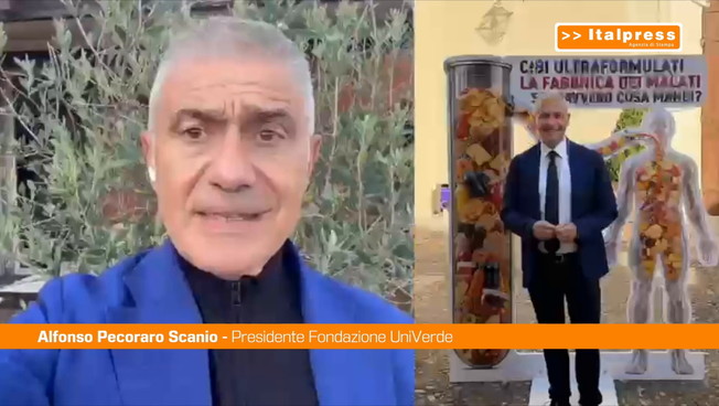 Pecoraro Scanio 'Vietare cibi ultraprocessati in scuole e mense pubbliche”